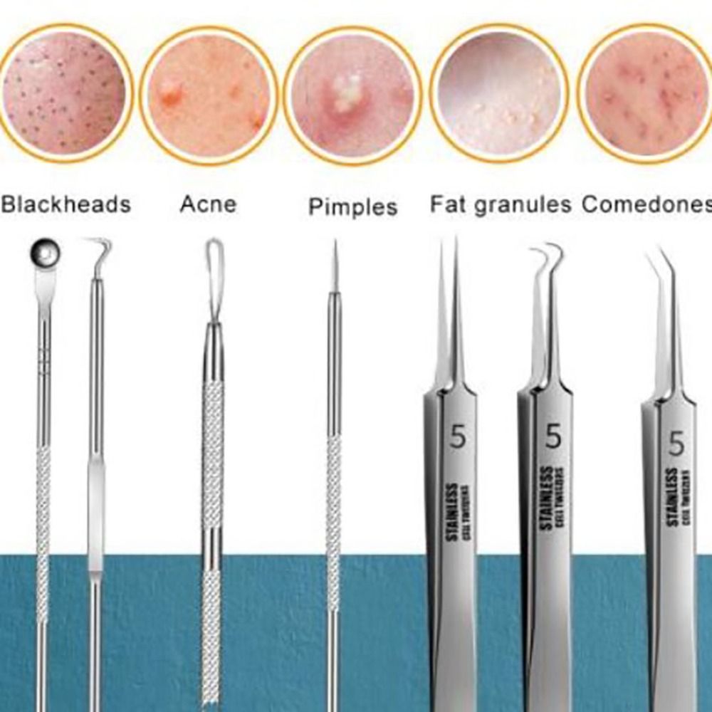 8pcs Acne Needle Tool Set