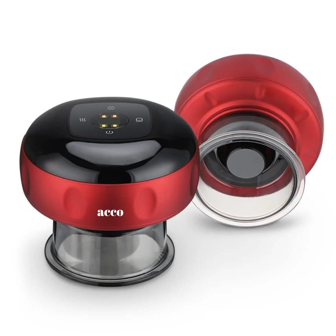 Portable Electric Cupping Massager with Red Light
